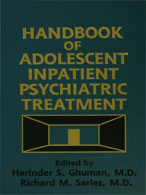 cover image of Handbook of Adolescent Inpatient Psychiatric Treatment